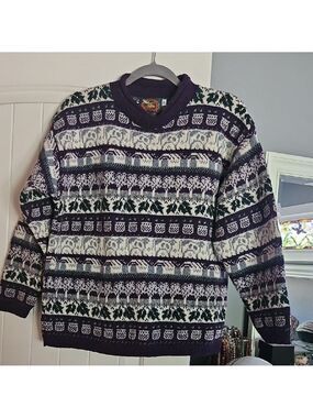Vintage Alps Women's Sweater Size M